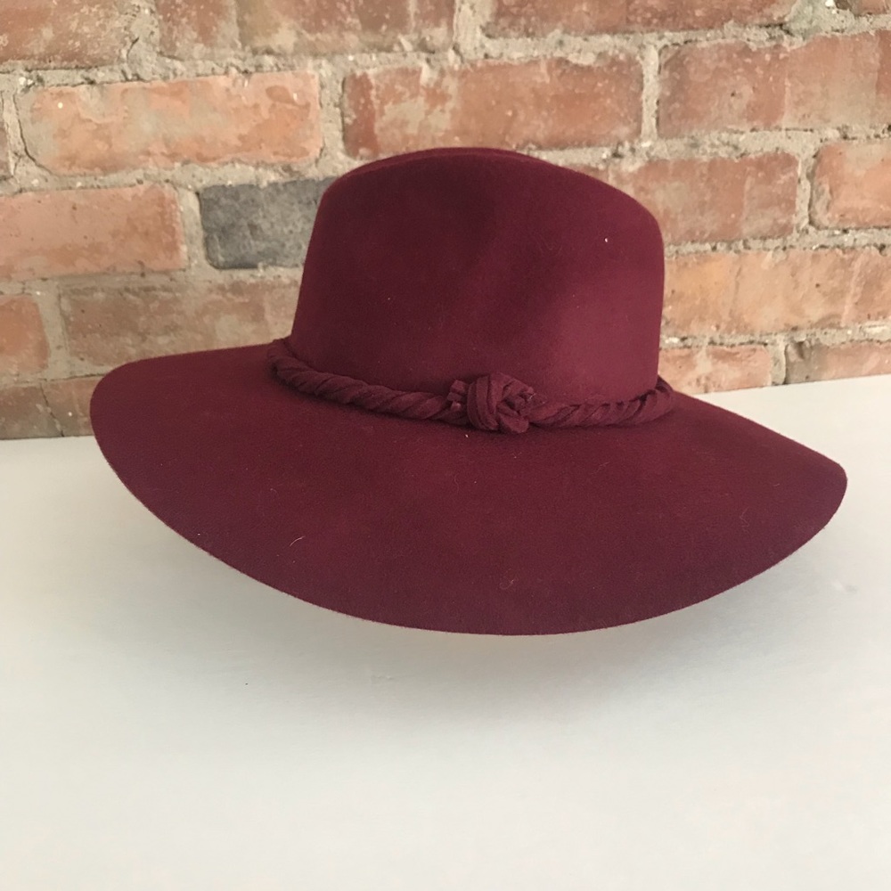 Free People Wine Fedora